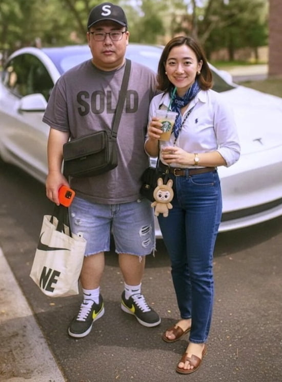  인공지능(AI)이 묘사한 영포티 이미지