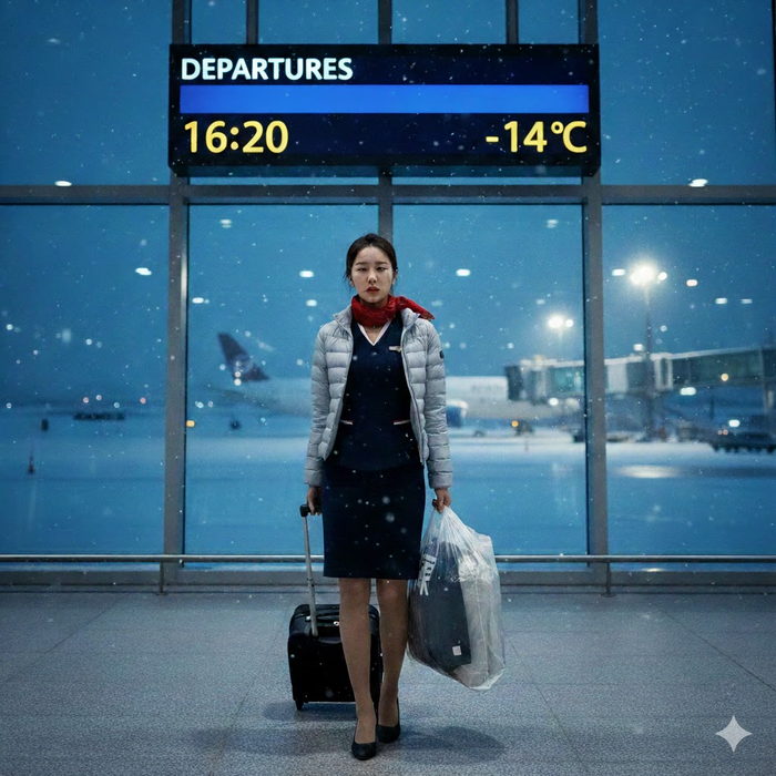내 딸 영하 14도에 얼어 죽을 판…항공사 승무원들 ‘덜덜’ 떨며 출근하는 이유