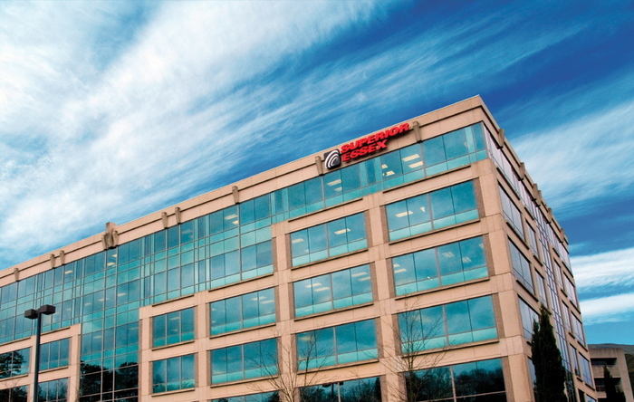  LS그룹 북미 전선회사 슈페리어 에식스 본사.SPSX는 에식스솔루션즈의 모회사다.[LS]