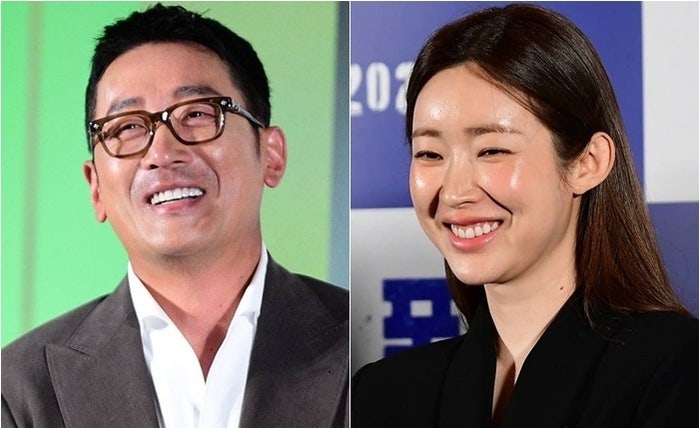 “결혼은 아직”...하정우, 연인 배우 차정원이었다