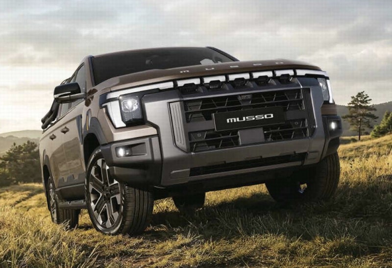 '오리지널 K픽업'의 귀환…무쏘가 왔다