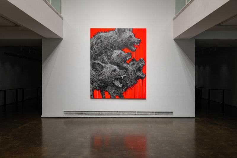 이태원 골목 그라피티, 미술관으로 들어오다