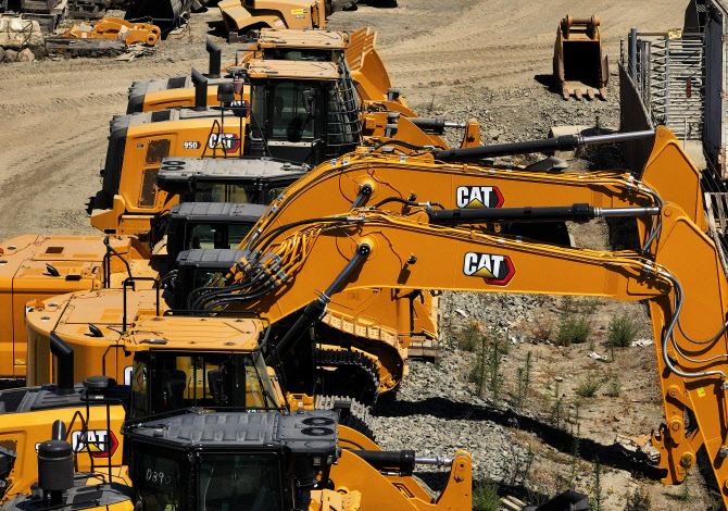  미국 건설장비 제조업체 캐터필러 [AFP연합뉴스]