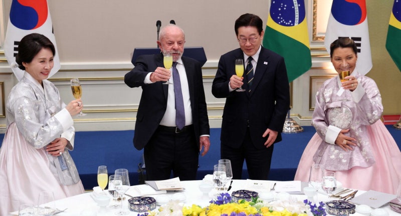 李 "핵심광물·에너지 협력 확대를"… 룰라 "희토류에 투자해달라"