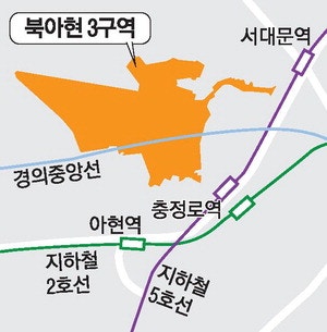 북아현 3구역 끝없는 표류 … 직무대행도 해임추진