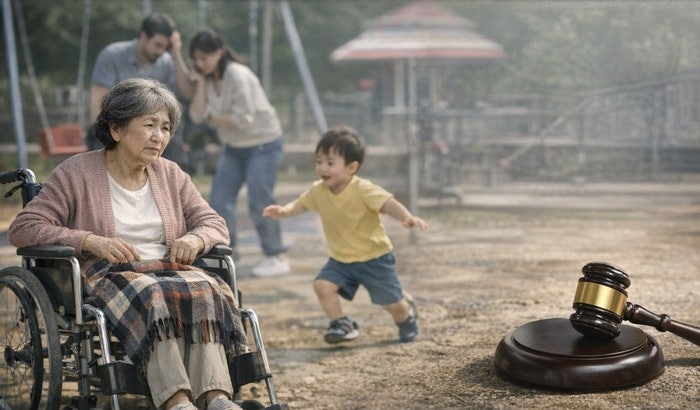 달려든 2살 손주에 할머니 하반신 마비…가족이 가입한 보험, 배상책임 성립할까 [어쩌다 세상이]