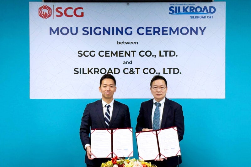 실크로드시앤티·태국 SCG '저탄소 건설소재'로 亞 공략