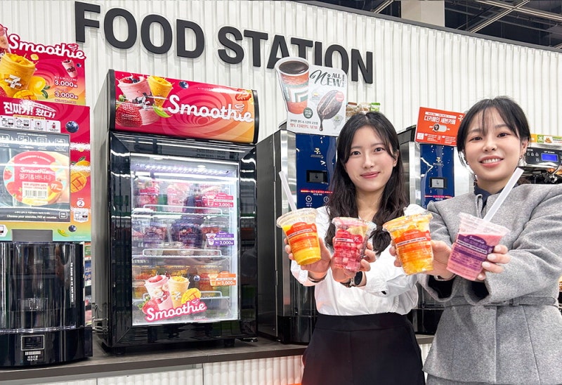 [포토] "즉석 스무디 편의점에서 즐겨요"