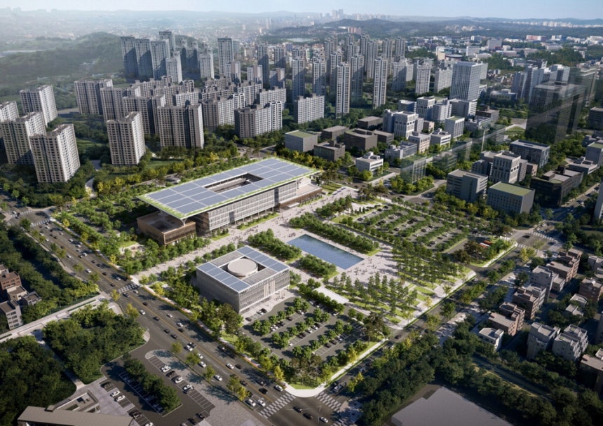 고덕국제화지구 조감도.평택시