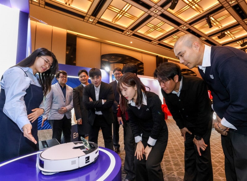 [포토] 삼성 '비스포크 AI 스팀' 시연