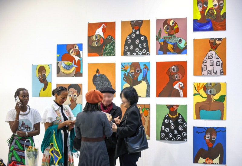 "세계적 미술작품 보자" 관람객 몰려 … BTS 잇는 'K아트 열풍'