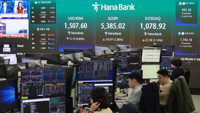 “호르무즈 숨통 트이나”…코스피 하루 만에 5400선 회복