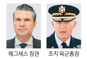 전쟁 한창인데 … 헤그세스, 육군총장 경질