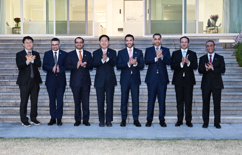 [포토] 구윤철 부총리, 걸프협력회의 6개국 대사 면담