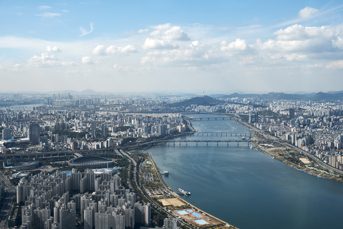 서울 아파트 전경 [클립아트코리아]