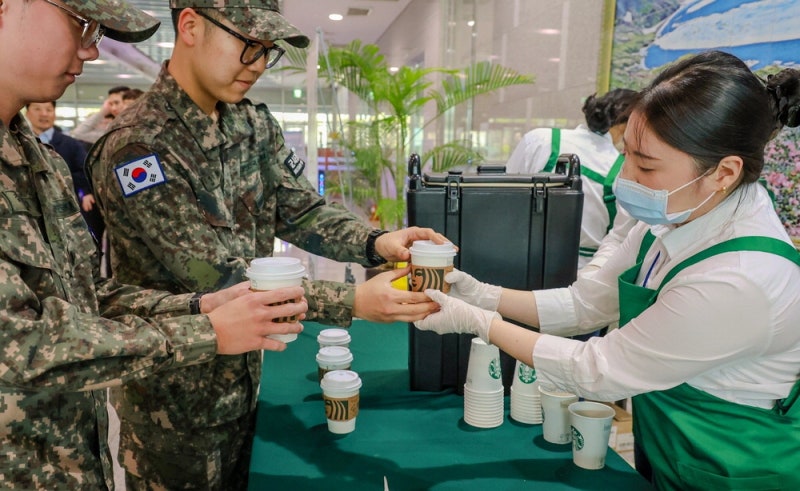 [포토] "국군 장병 응원합니다"