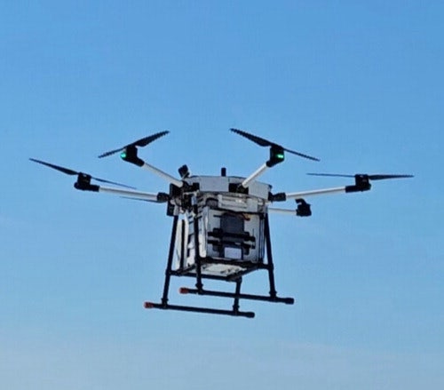 '붕대 배달' 드론 뜨자 … 가파도 할머니도 엄지 척