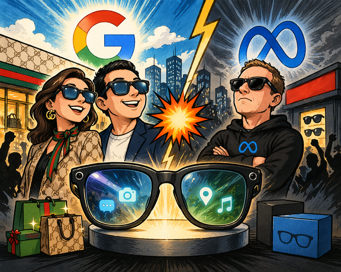  구찌,구글 손잡고‘AI 안경’내놓는다…럭셔리 업계 첫 도전 [그림=챗GPT]