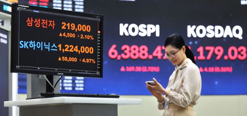 전쟁공포 이겼다, 코스피 '사상최고'