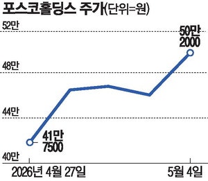 리튬 품귀에 포스코홀딩스·후성 '불기둥'