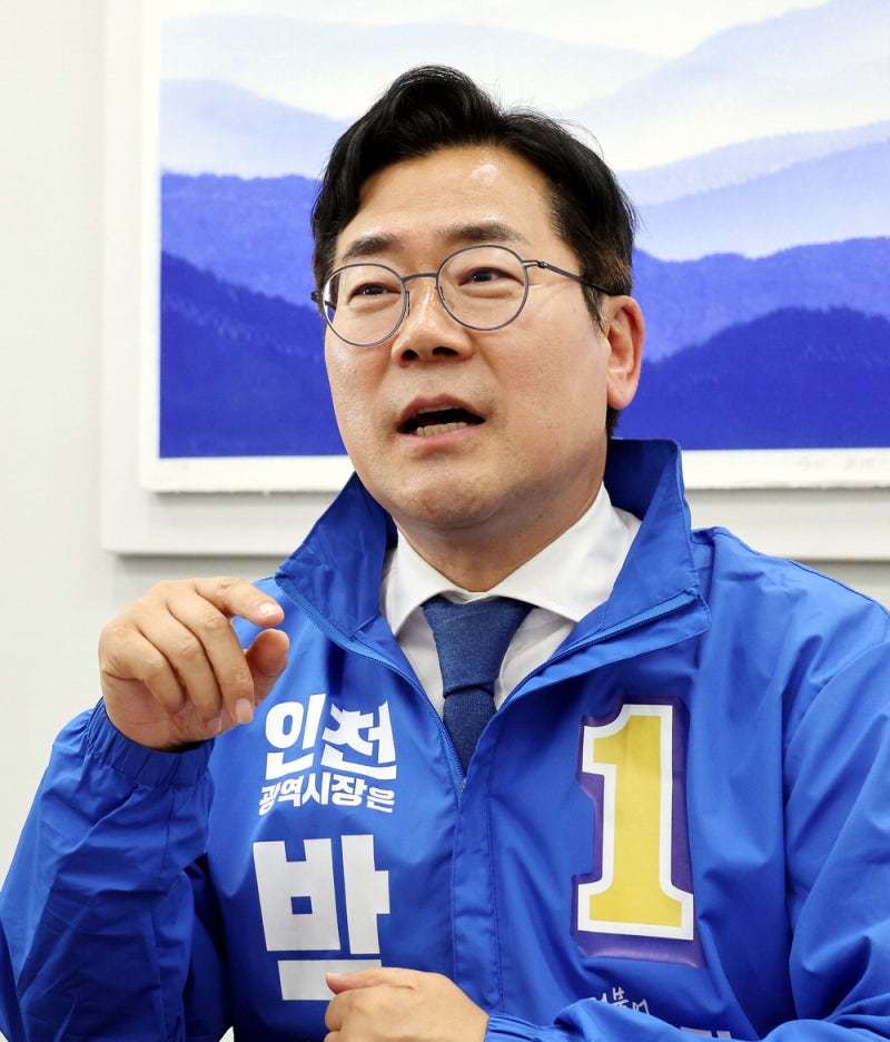 "인천 도약 위해 李대통령과도 논의 … 임금수준 전국 톱5 만들것"