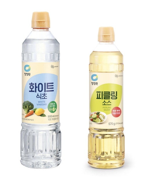 대상 청정원, 화이트식초·피클링소스 … 식초도 골라쓰는 시대죠