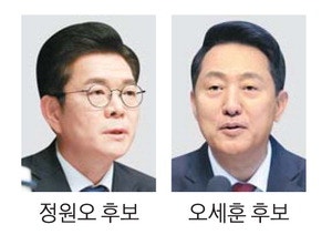 鄭 "吳 주택공급 공약 반도 안지켜"