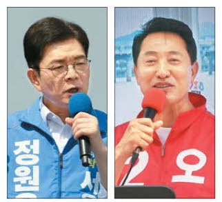정원오 "서남권 교통인프라 개선" … 오세훈 "강북권 투어노믹스 추진"