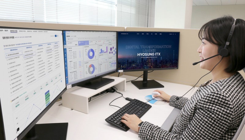 효성ITX, AI로 콜센터 혁신, KSQI 우수 BPO기업 우뚝