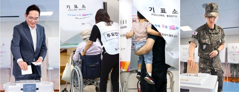 새벽 6시 오픈런·점심거른 직장인…"경제·육아 해결할 후보에 한표"