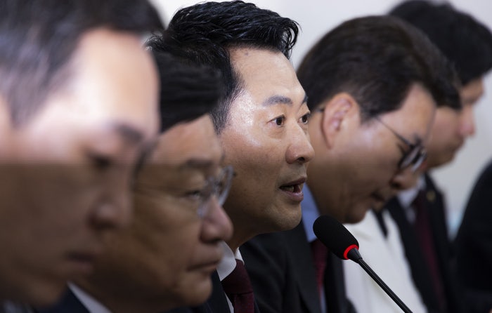 <b>장동혁</b> “재선거, 소청·재판에만 맡기면 안 돼…<b>특별법</b> 도입해야”