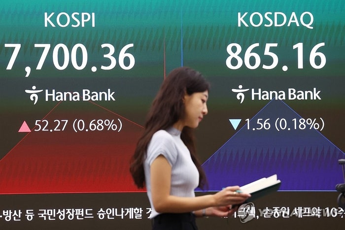 [속보] 코스피, 매수 사이드카 발동…5%대 급등 8000선 회복