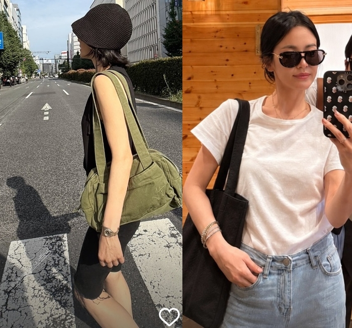 <b>송혜교</b> 일상 보니...감출 수 없는 미모