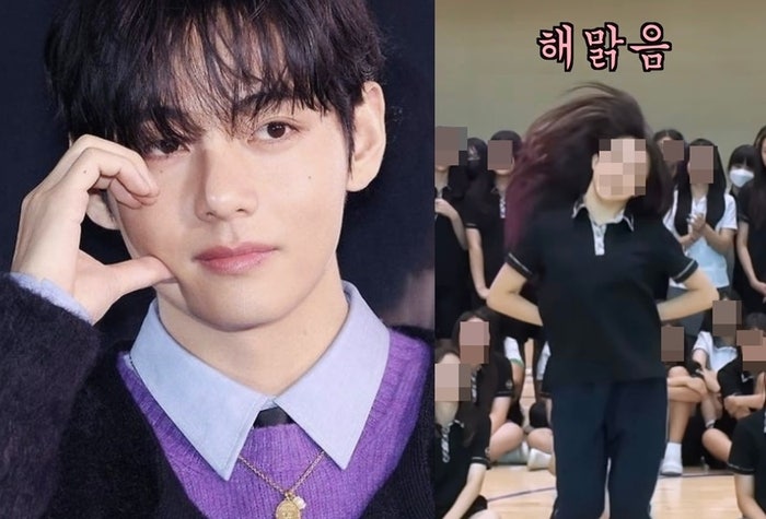 방탄소년단 뷔가 춤 영상 박제한 여중생 실력, 하이브 캐스팅 조언