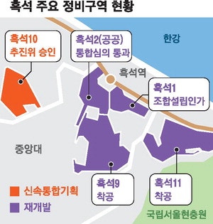 [부동산 손품노트] 흑석동 재개발 시간표 '제각각' … 입지·매물현황·리스크 따져야