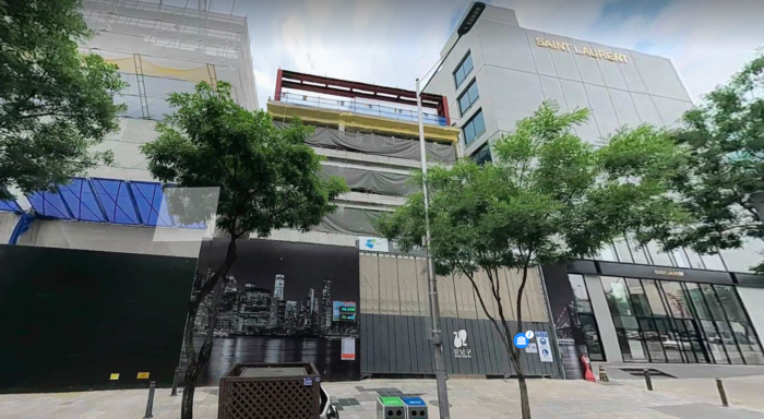 폴로 랄프로렌 플래그십 스토어 입점이 예정된 청담 명품거리 꼬마빌딩. [카카오맵]
