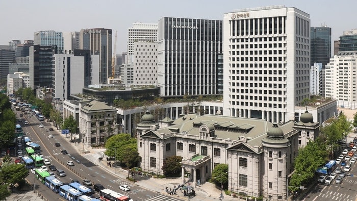  한국은행 본점 모습.[연합뉴스]