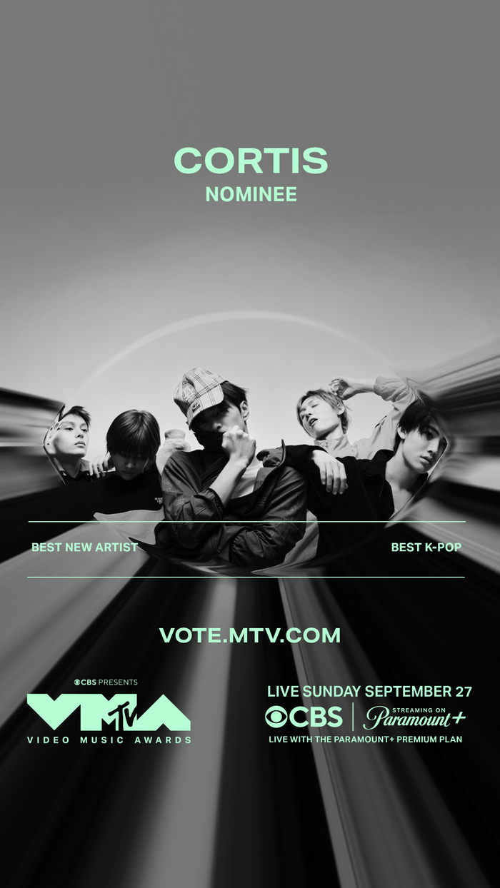 코르티스, 데뷔 1년 만에 ‘<b>MTV VMA</b>’ 2개 부문 <b>후보</b> 지명