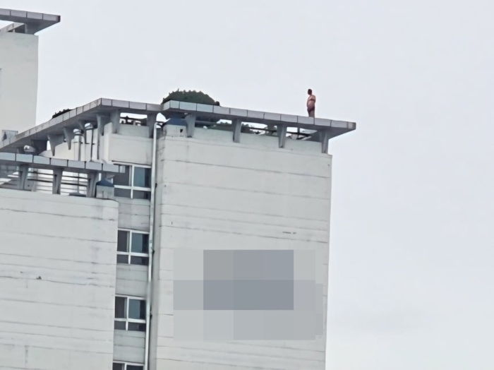  의정부 아파트 소동.[연합뉴스]