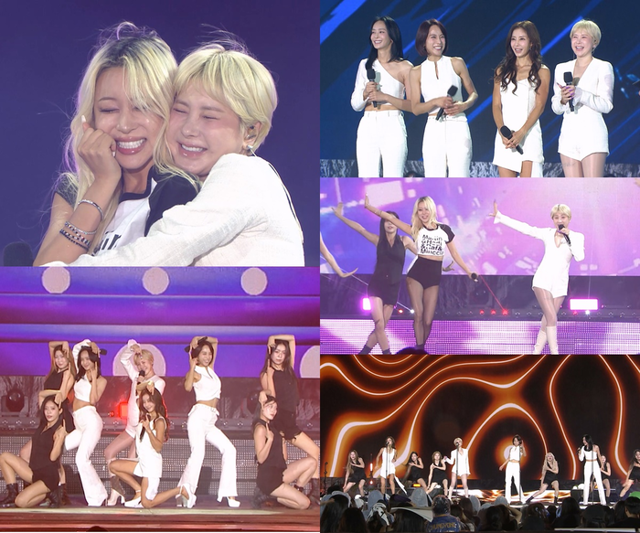 서인영, 20년 만에 <b>쥬얼리</b> <b>완전체</b> 무대에 “갱년기인가 또 눈물 나” (불...