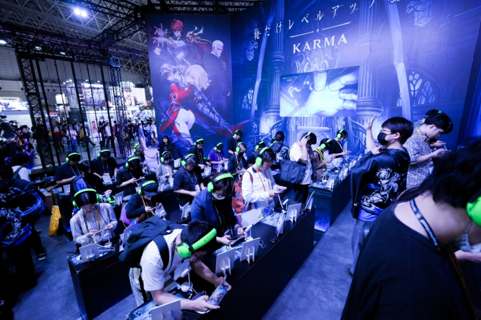  넷마블 TGS 2026 부스 현장[제공=넷마블]