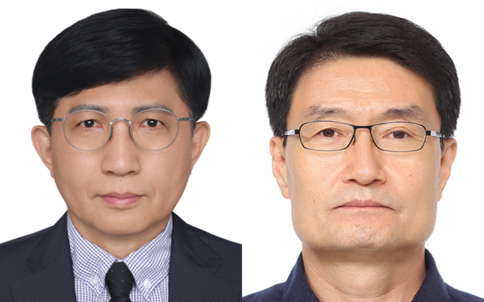  정우식 한국원자력연구원 신임 원장(왼쪽),강상희 한국전기연구원 신임 원장.[사진=국가과학기술연구회]