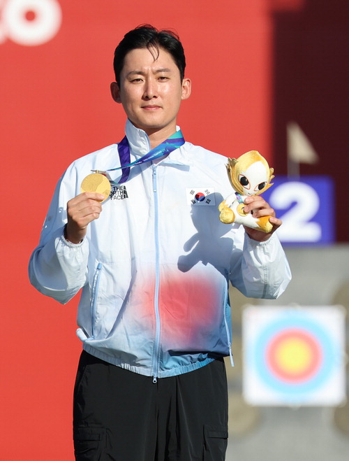 김종호, 양궁 男 컴파운드 사상 첫 금메달