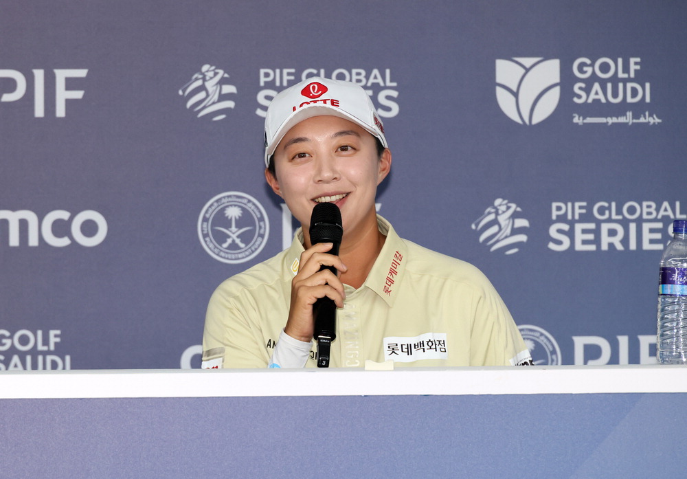 3연패 도전 김효주 "첫날부터 욕심낸다"