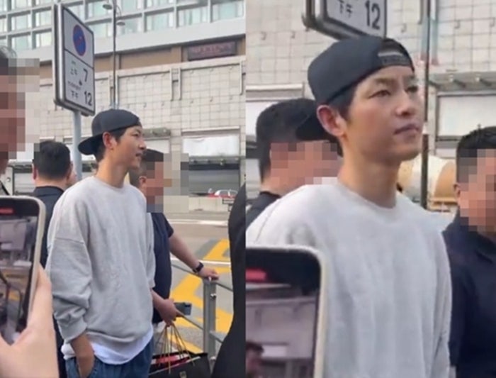 선 넘은 해외 팬, 송중기 앞에서 전처 언급했다가 싸해진 현장