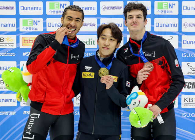박지원·김길리 <b>쇼트트랙 월드컵</b> 서울대회 남녀 1500m 金