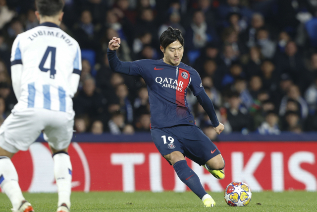 <b>이강인</b> 챔스 첫 도움…PSG, 3년 만에 <b>8강</b> 진출