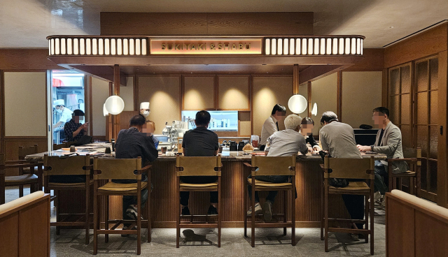 Sukiyaki＆Shabu -Shabu品牌“Horn”位於“Shinsegae House”食品廳。照片由Shinsegae百貨公司提供