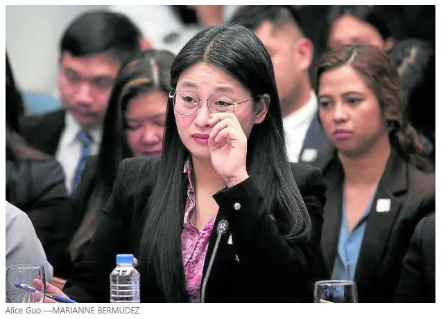 ‘중국인 간첩’ 의혹을 받는 앨리스 궈 필리핀 밤반시 시장. 사진=필리핀 매체 인콰이어러 홈페이지 캡처