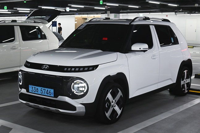 Hyundai Casper Electric. Reporter Kim Hak-su